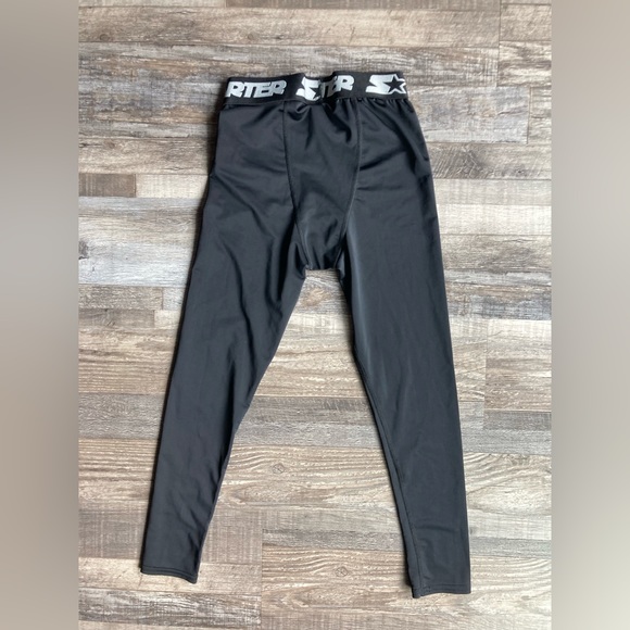 Starter Boys Bottoms/Leggins Black Medium - Picture 4 of 4